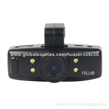 1.5-inch Screen 30fps 5MP CMOS 140 Degrees Angle Rotating GPS G-sensor Car DVR/Black Box, 500mAh
